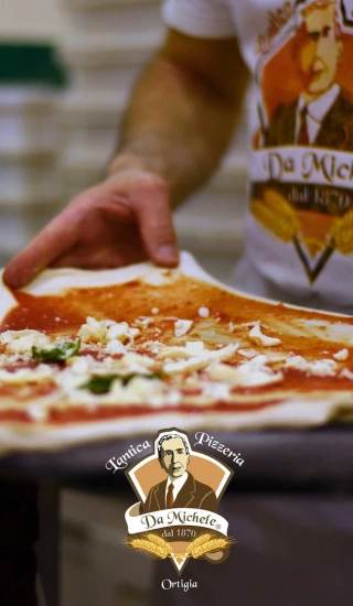 Visual Da Michele pizzeria tradizionale napoletana margherita